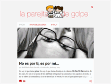 Tablet Screenshot of laparejitadegolpe.com